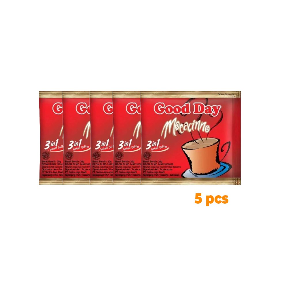 GOOD DAY MOCCACCINO SCT 10'S 20GR(25)
