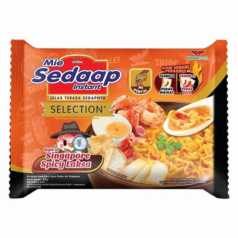 SEDAAP MIE SINGAPORE SPICY 83G (40)