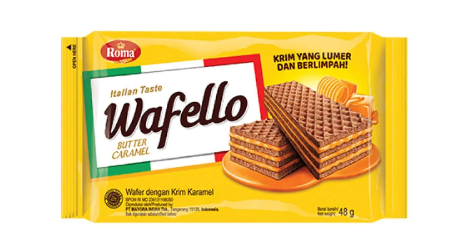WAFELLO WFR CARAMEL 43G/60