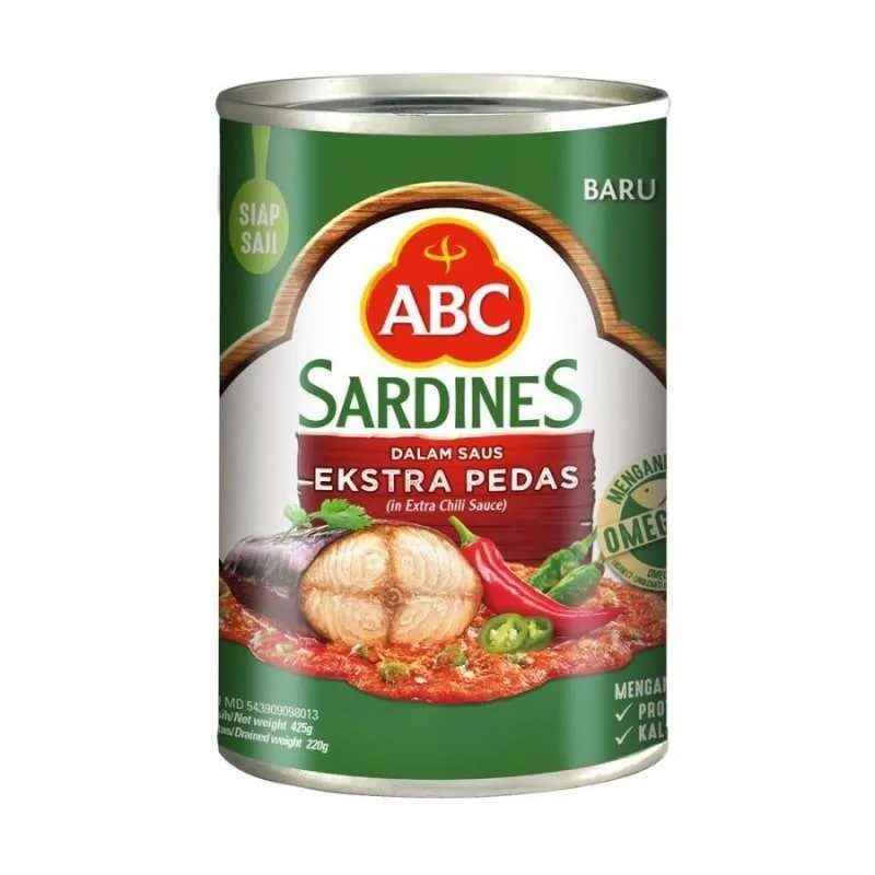 ABC SARDEN EXTRA PDS B 425GR (24)