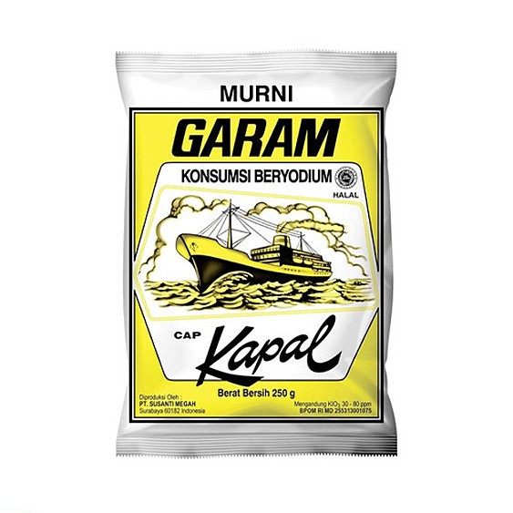 GARAM BERYODIUM CAP KAPAL 250GR(40)