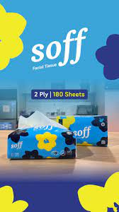 SOFF FACIAL TISSUE 250'S