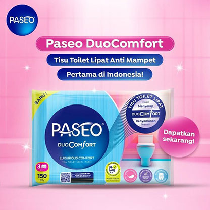 PASEO DUO COMFORT TOILET INTERFOLD SOFT PACK 150PL